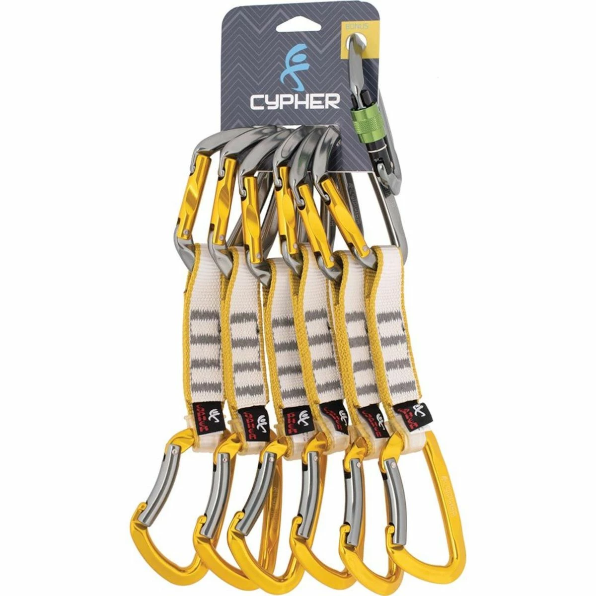 Cypher Vesta Sport Quickdraw - 12cm - 6 Pack