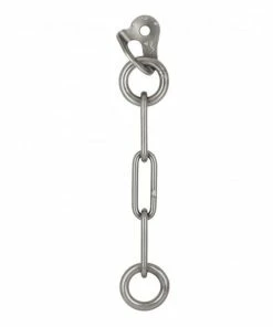 Fixe Hardware 316 SS 3/8 Hanger + Chain + Ring Anchor