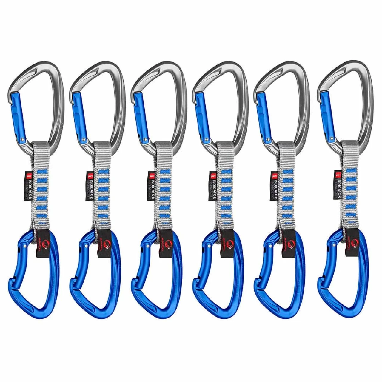 Mammut Crag Keylock 10 Cm Indicator Quickdraw - 6-Pack